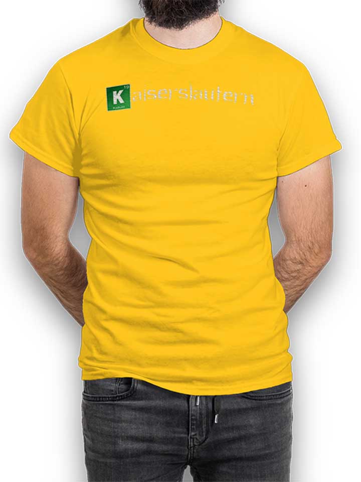 Kaiserslautern T-Shirt gelb L