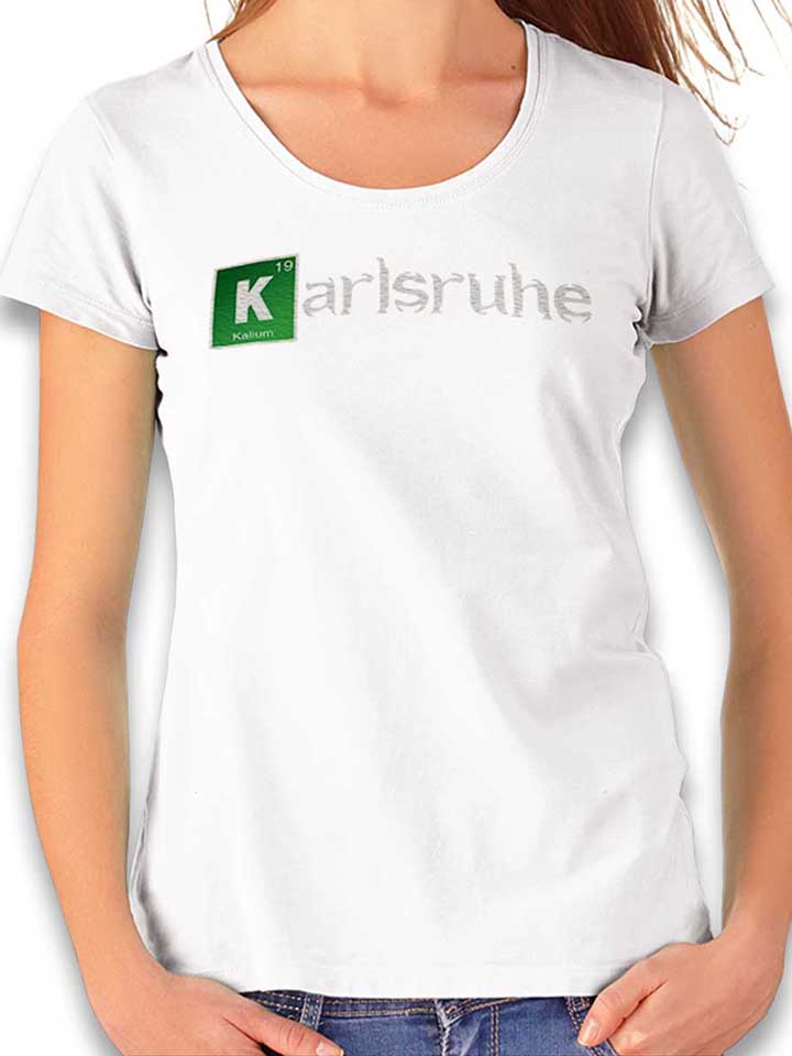 Karlsruhe Camiseta Mujer blanco L