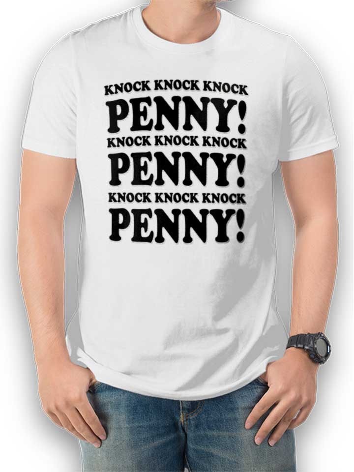 Knock Knock Penny T-Shirt blanc L