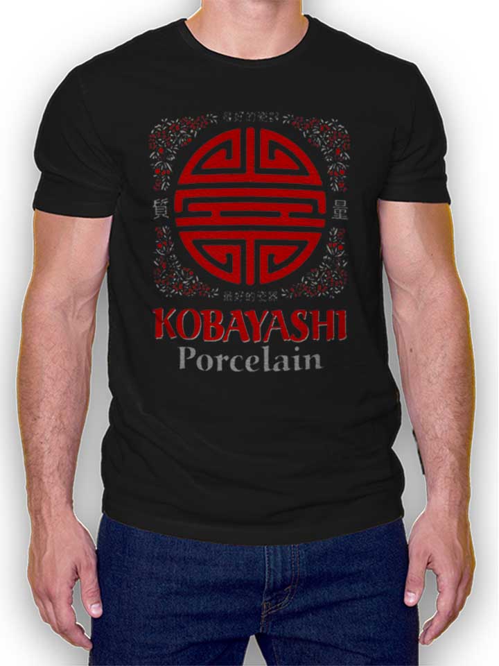 Kobayashi Porcelain Camiseta negro L