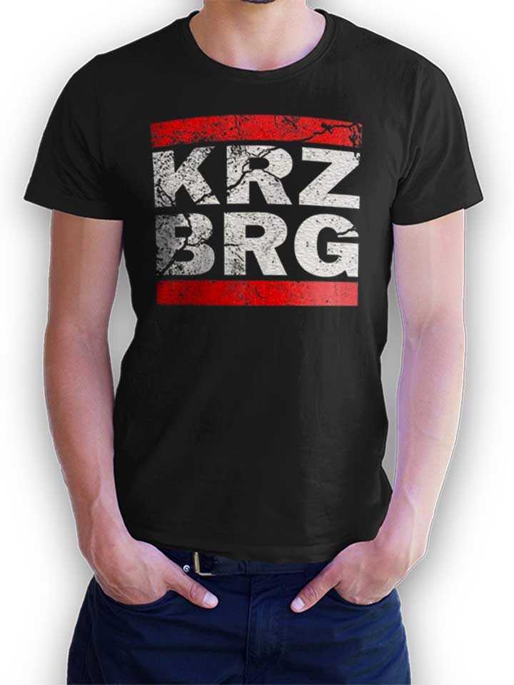 Kreuzberg Vintage T-Shirt nero L