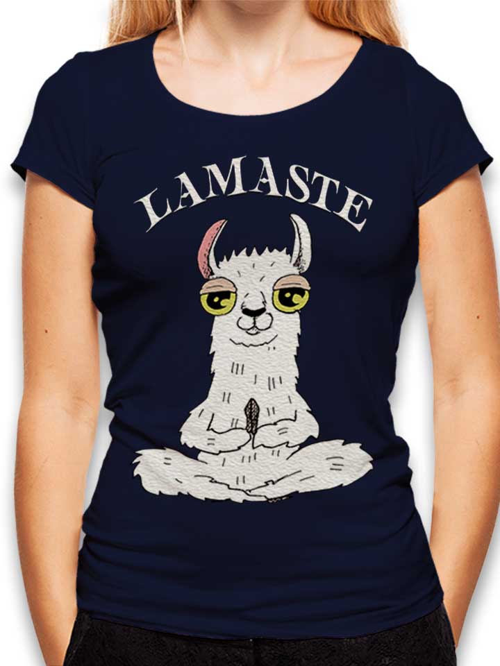 lamaste-damen-t-shirt dunkelblau 1