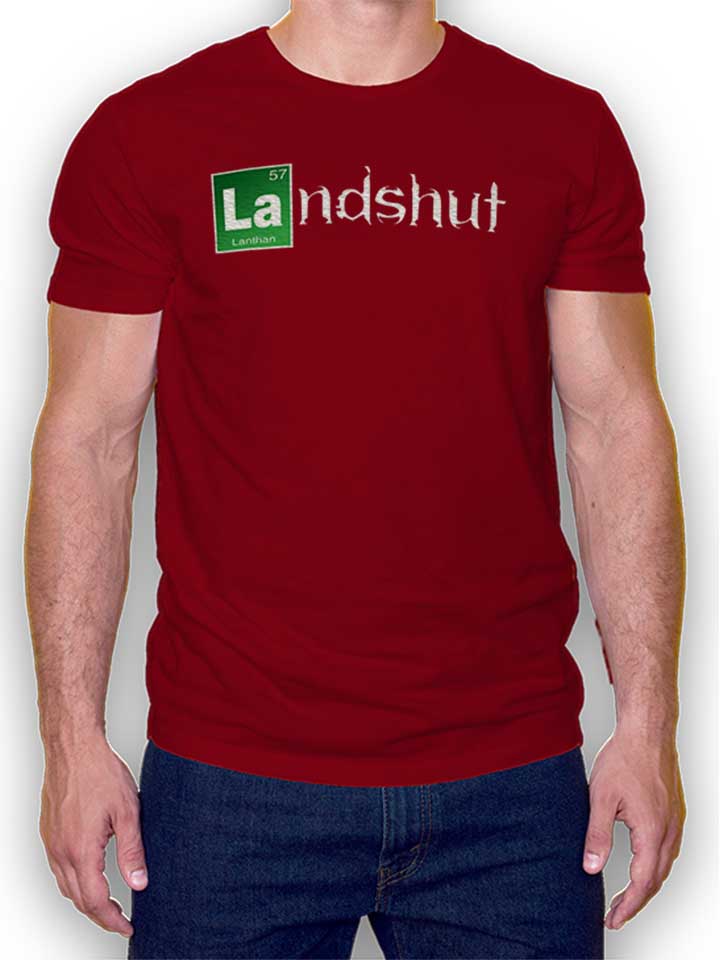 Landshut Camiseta burdeos L
