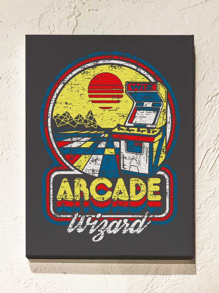arcade-wizard-leinwand dunkelgrau 1