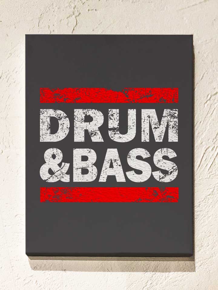 drum-n-bass-leinwand dunkelgrau 1