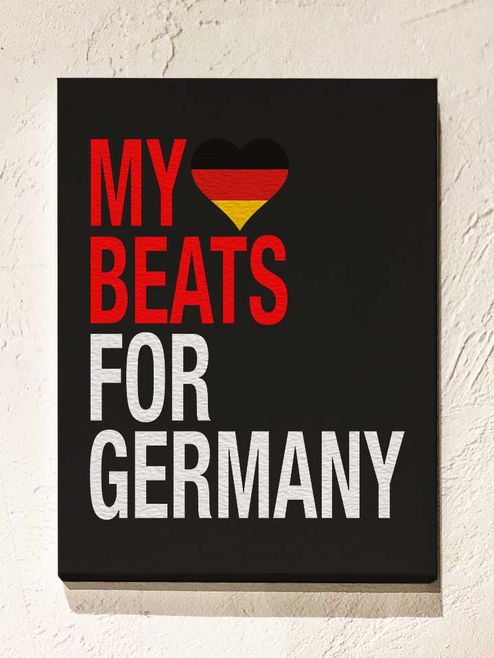 my-heart-beats-for-germany-leinwand schwarz 1