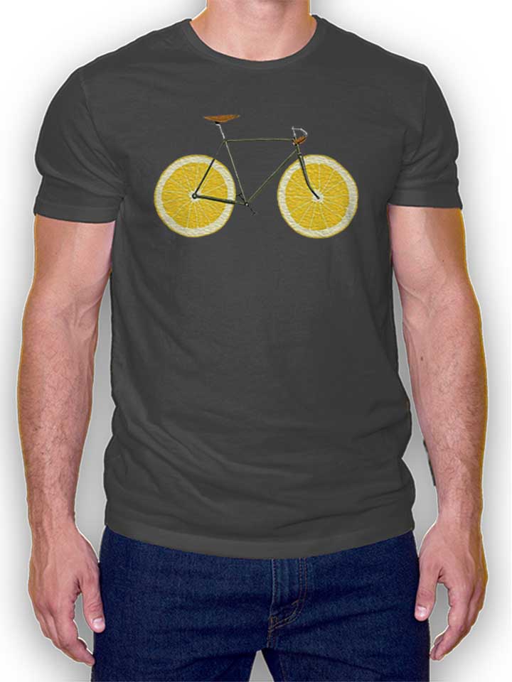 Lemon Bile T-Shirt dunkelgrau L