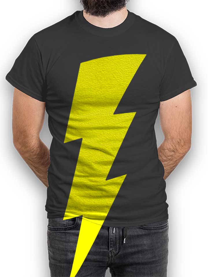 Lightning Bolt Camiseta gris-oscuro L