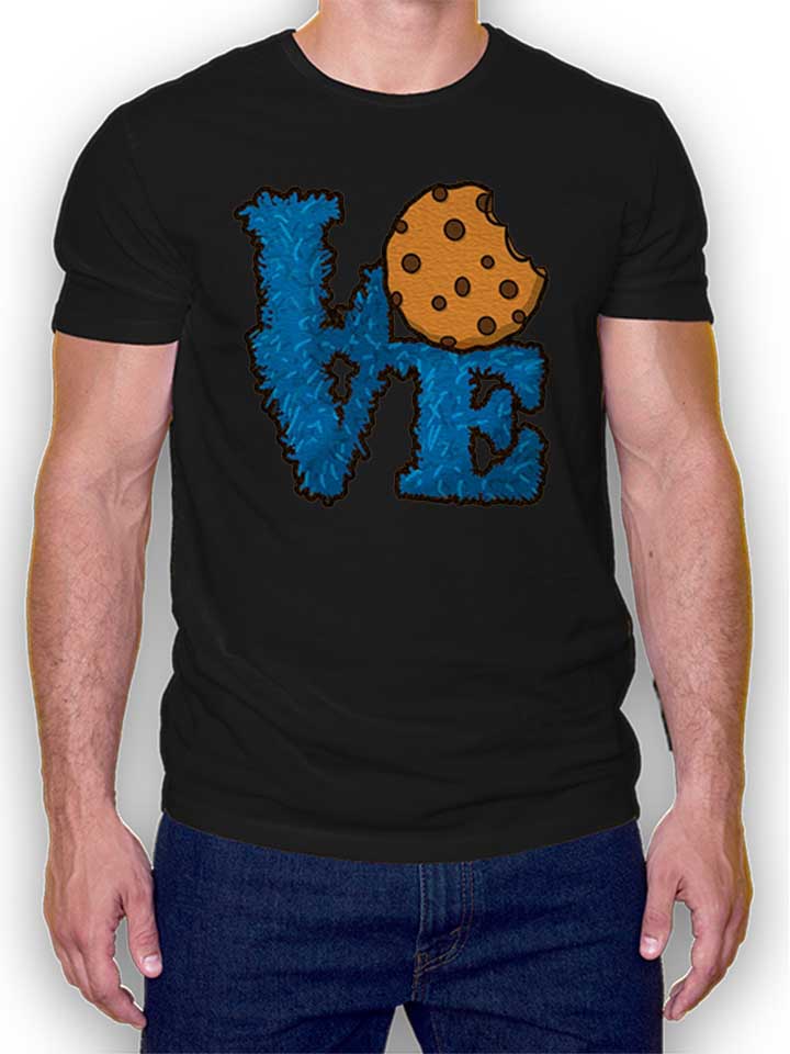 love-cookies-t-shirt schwarz 1