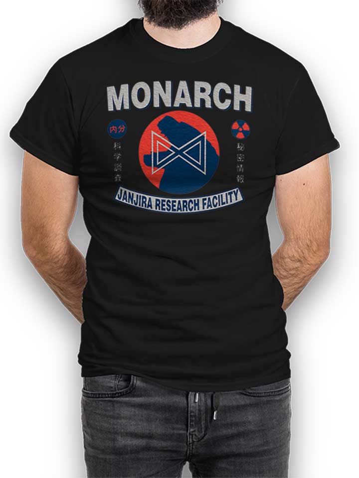 monarch-godzilla-t-shirt schwarz 1