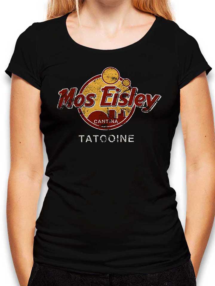 Mos Isley Cantina T-Shirt Donna nero L