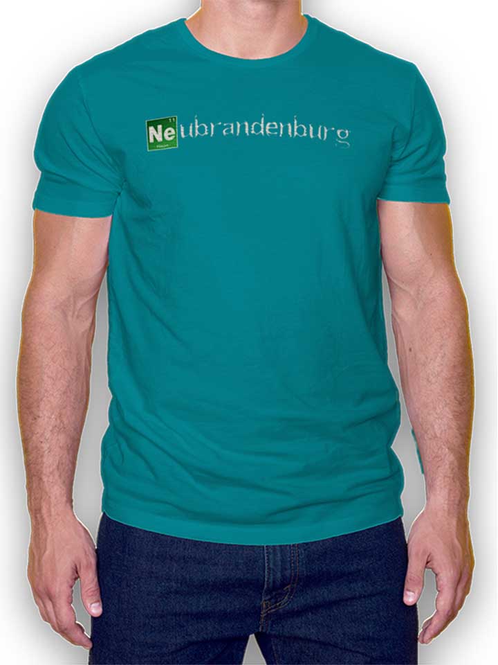 Neubrandenburg T-Shirt turchese L