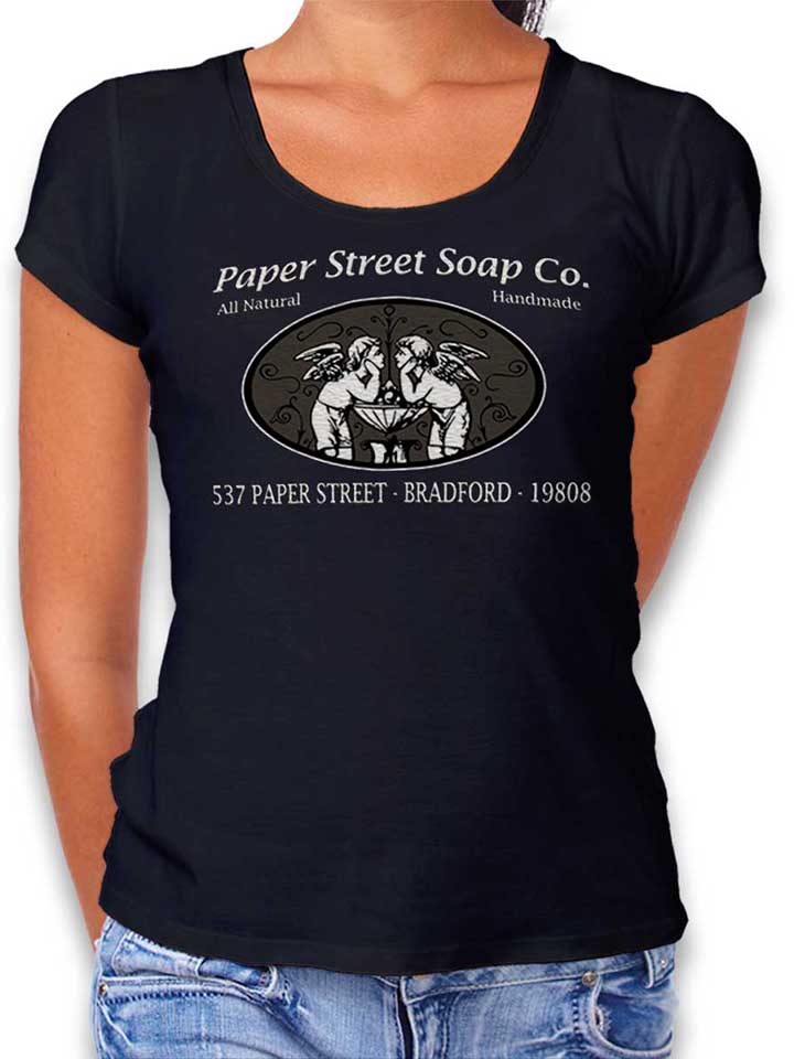 Paper Street Soap Company T-Shirt Donna nero L