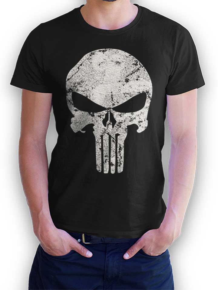 Punisher Vintage Skull Camiseta negro L