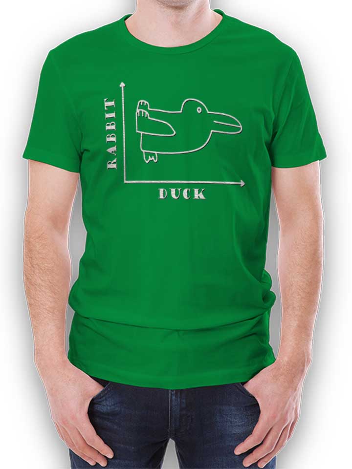 Rabbit Duck T-Shirt verde-green L