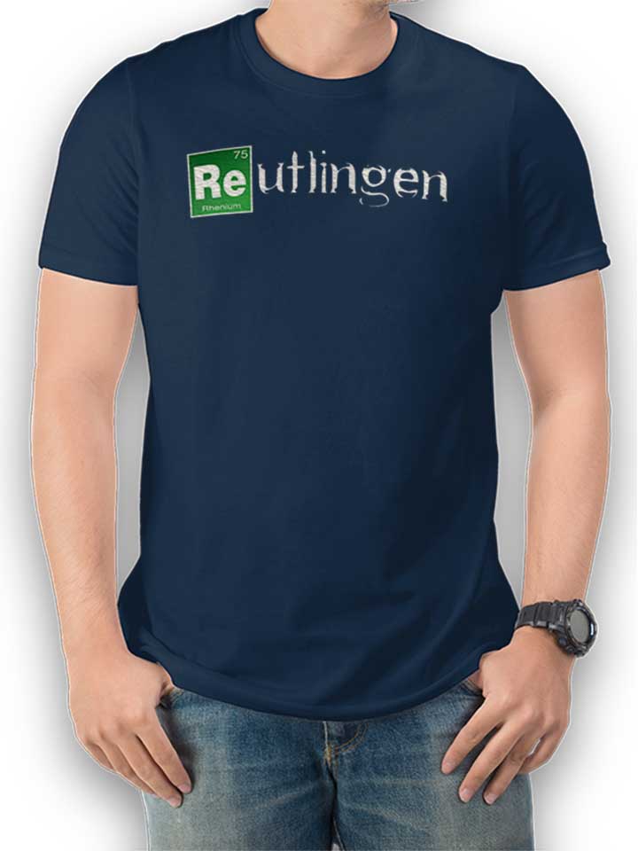 Reutlingen T-Shirt blu-oltemare L