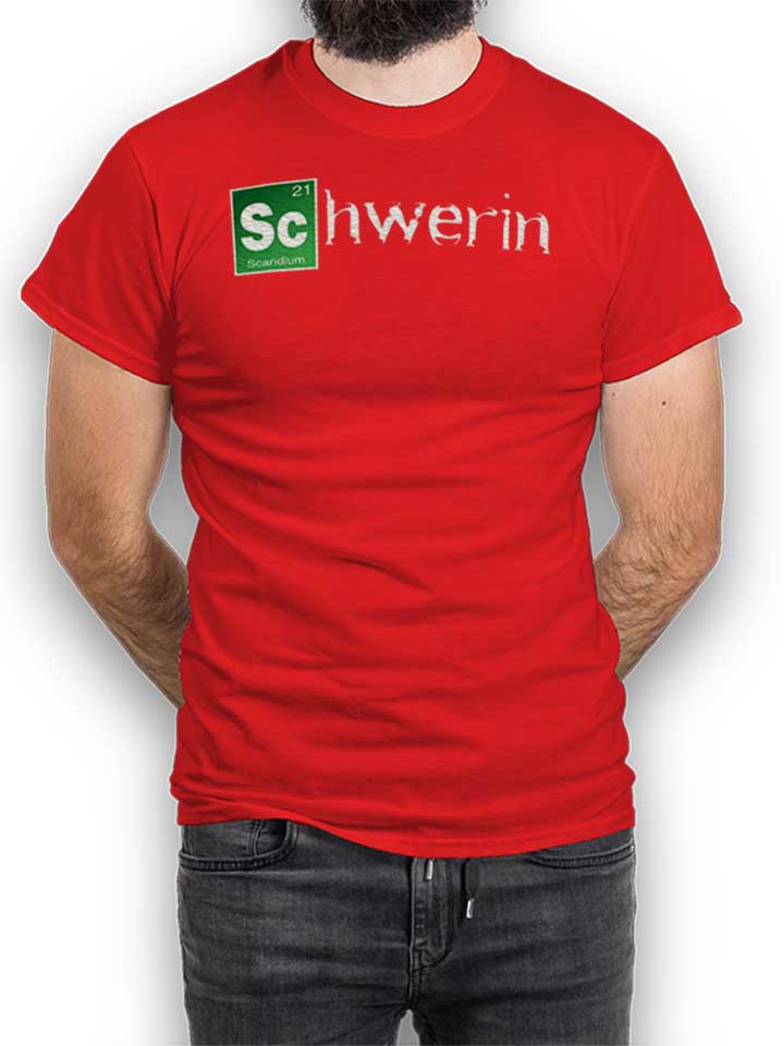 Schwerin T-Shirt rouge L