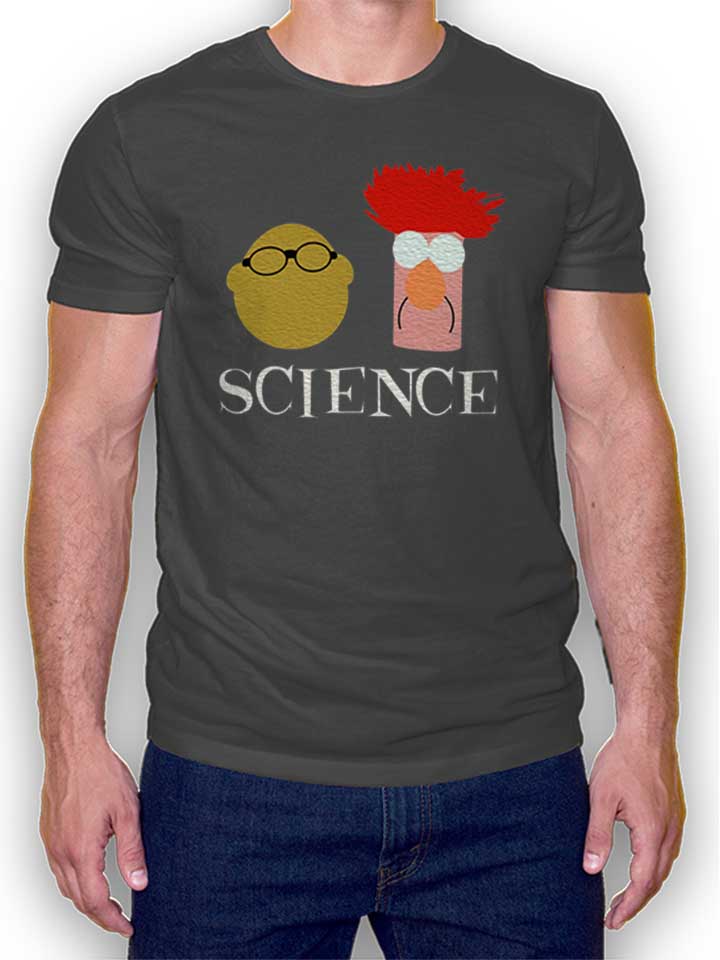 Science Beaker T-Shirt grigio-scuro L