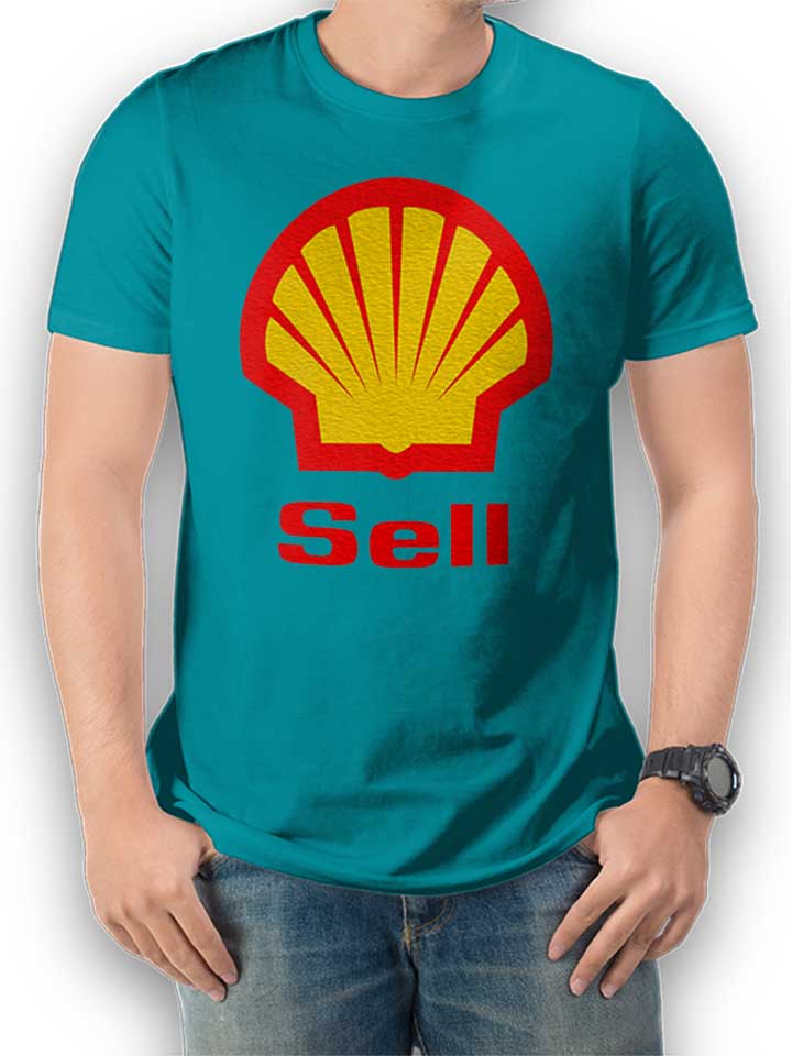 Sell Logo T-Shirt turchese L