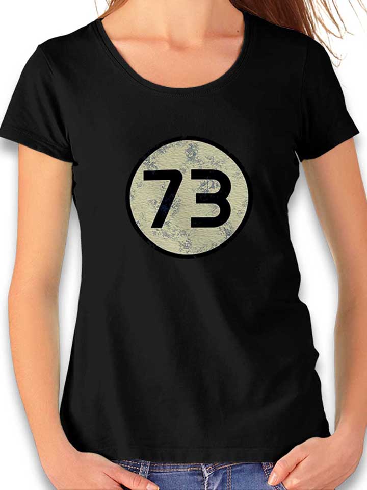 sheldon-73-logo-vintage-damen-t-shirt schwarz 1