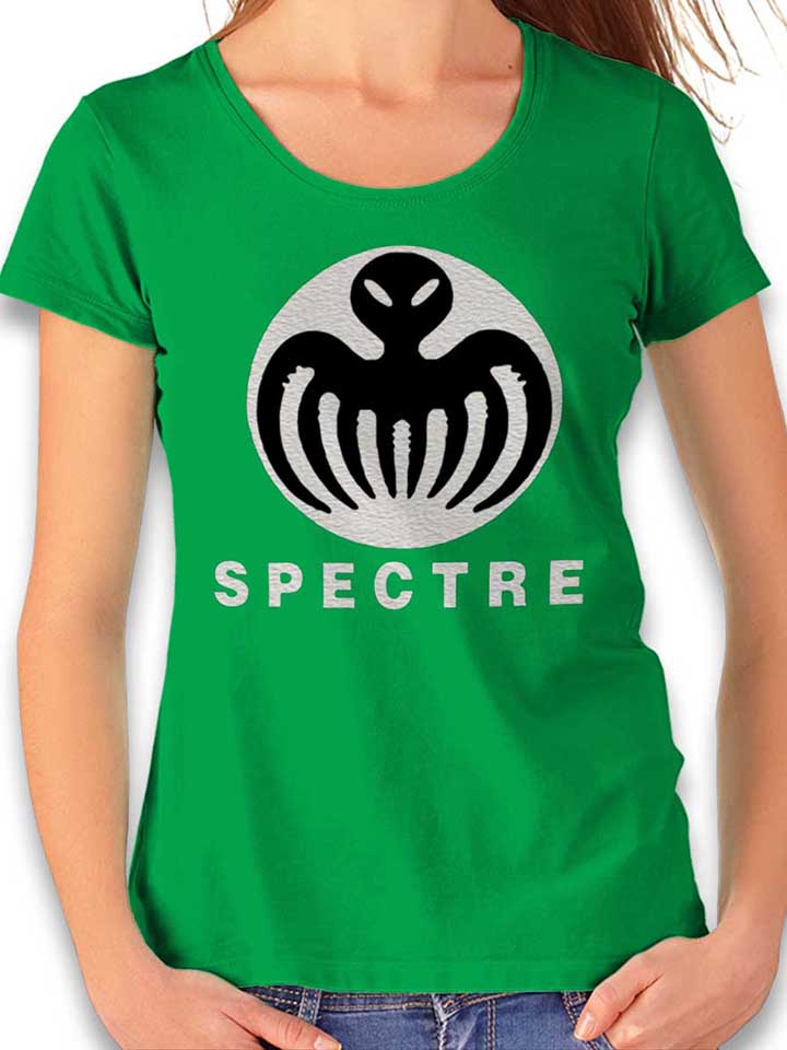 Spectre Logo T-Shirt Femme vert L
