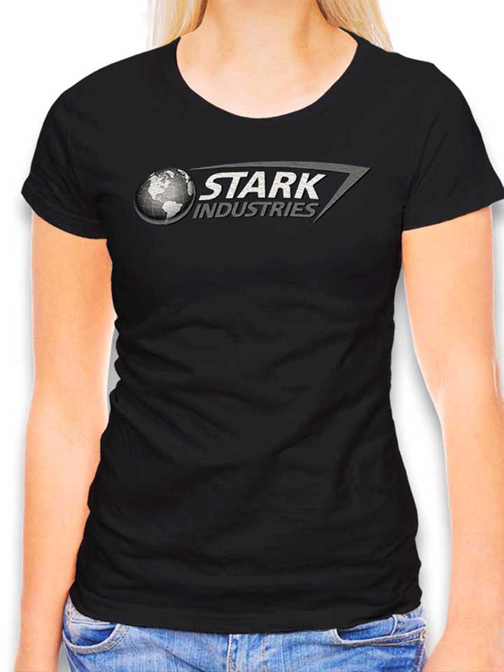 Stark Industries T-Shirt Femme noir L