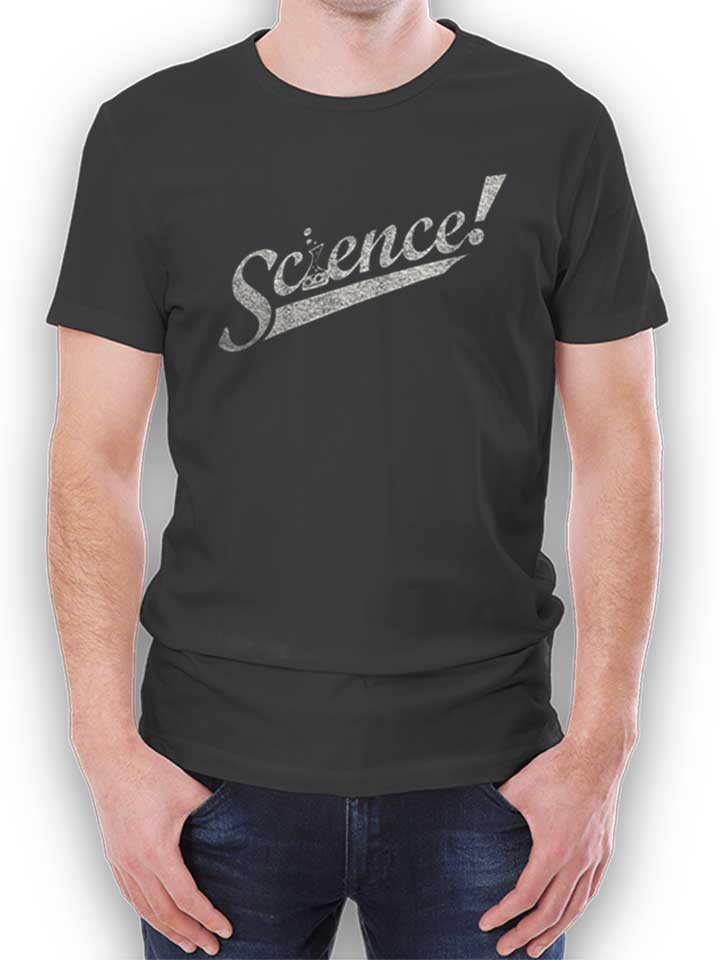 Team Science Camiseta gris-oscuro L