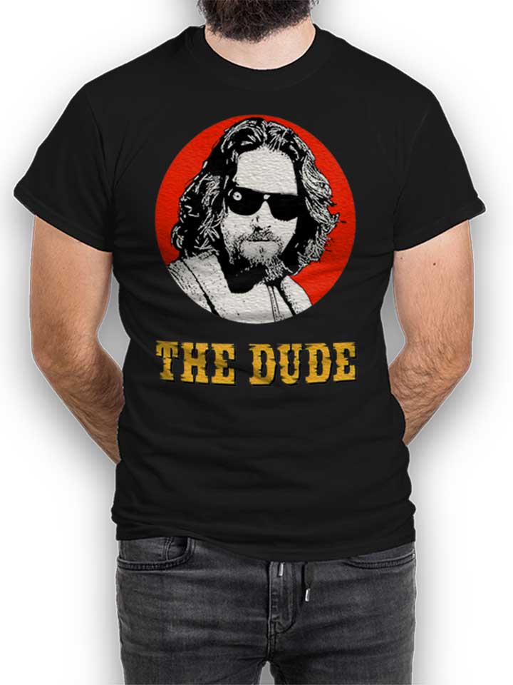 The Dude Camiseta negro L