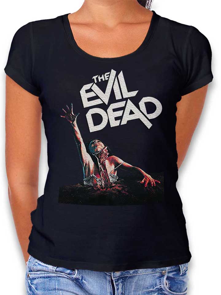 The Evil Dead Camiseta Mujer negro L