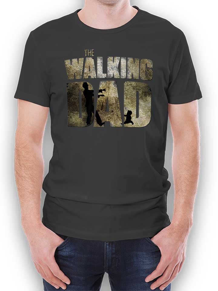 The Walking Dad T-Shirt gris-fonc L