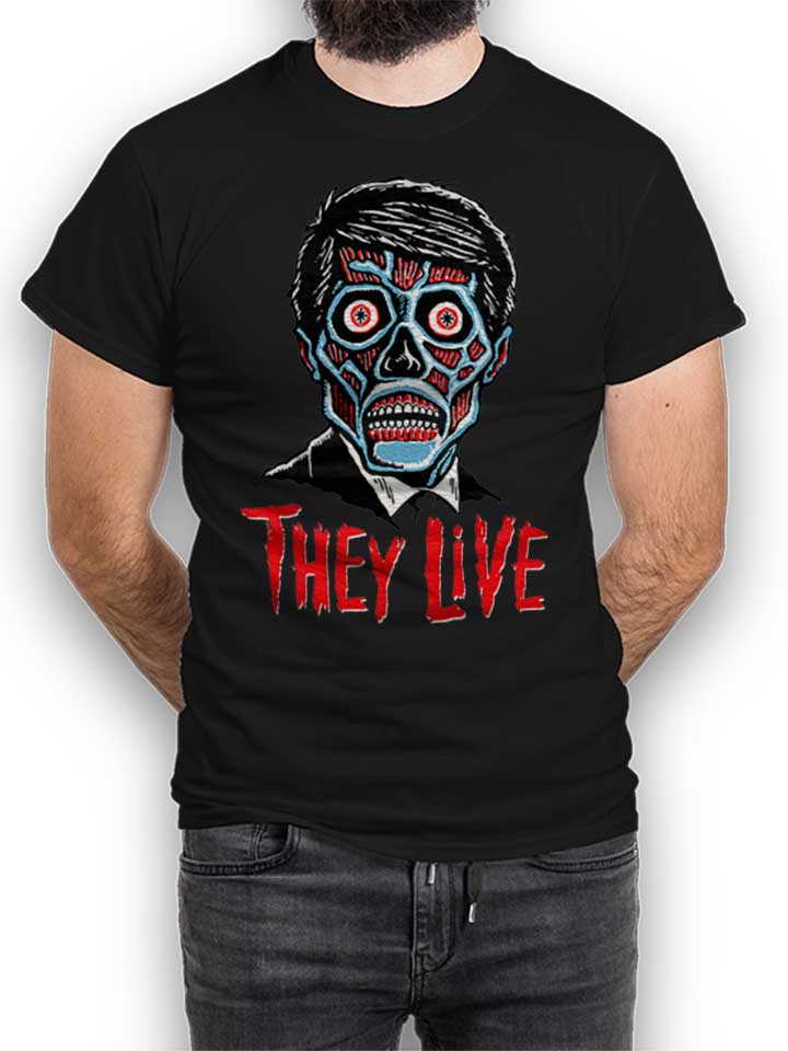 They Live T-Shirt nero L