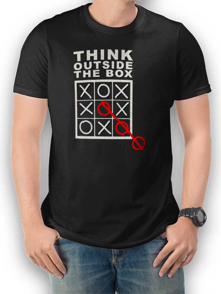 Think Outside The Box T-Shirt black L