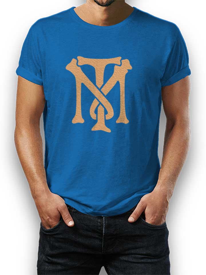 Tony Montana Logo T-Shirt bleu-roi L