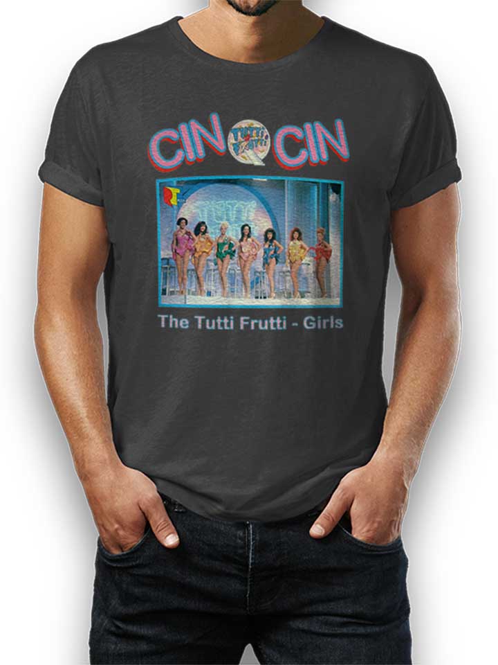 Tutti Frutti Cin Cin Camiseta gris-oscuro L