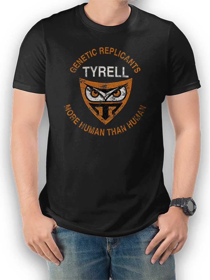 Tyrell Genetic Replicants Camiseta negro L