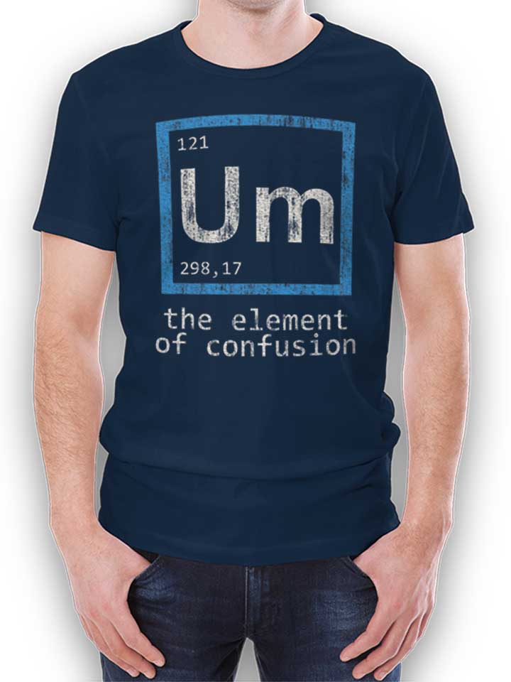 Um Science Camiseta azul-marino L