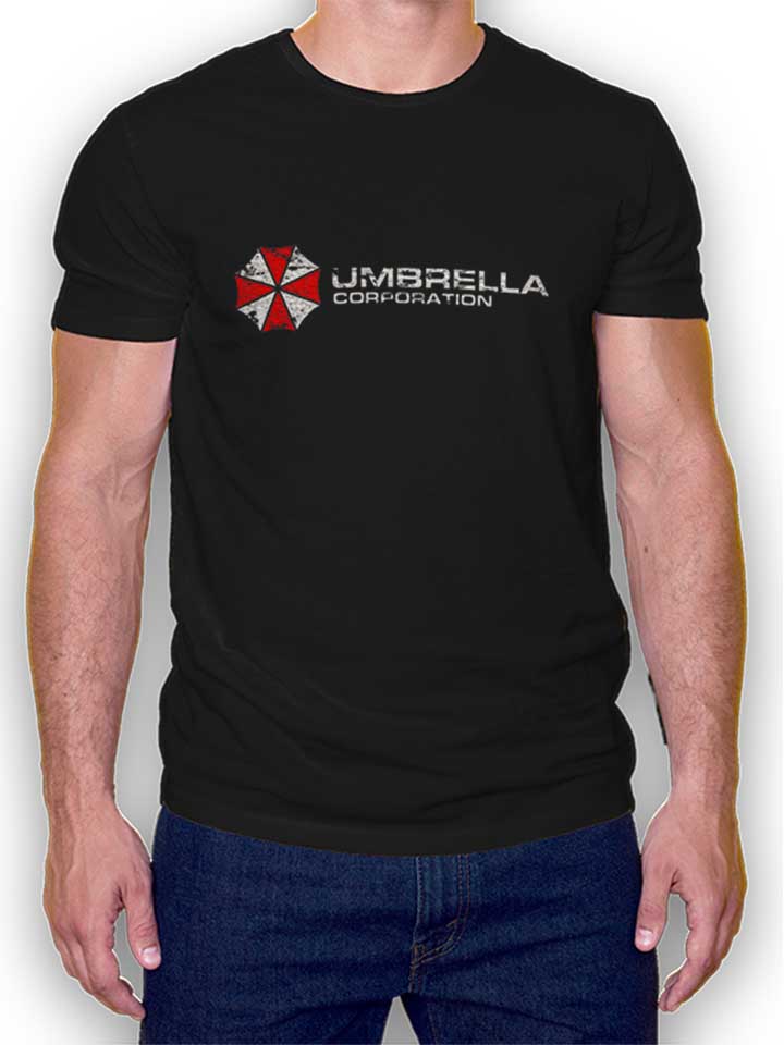 Umbrella Corporation Vintage T-Shirt nero L
