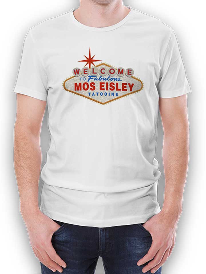 Welcome To Mos Eisley T-Shirt blanc L