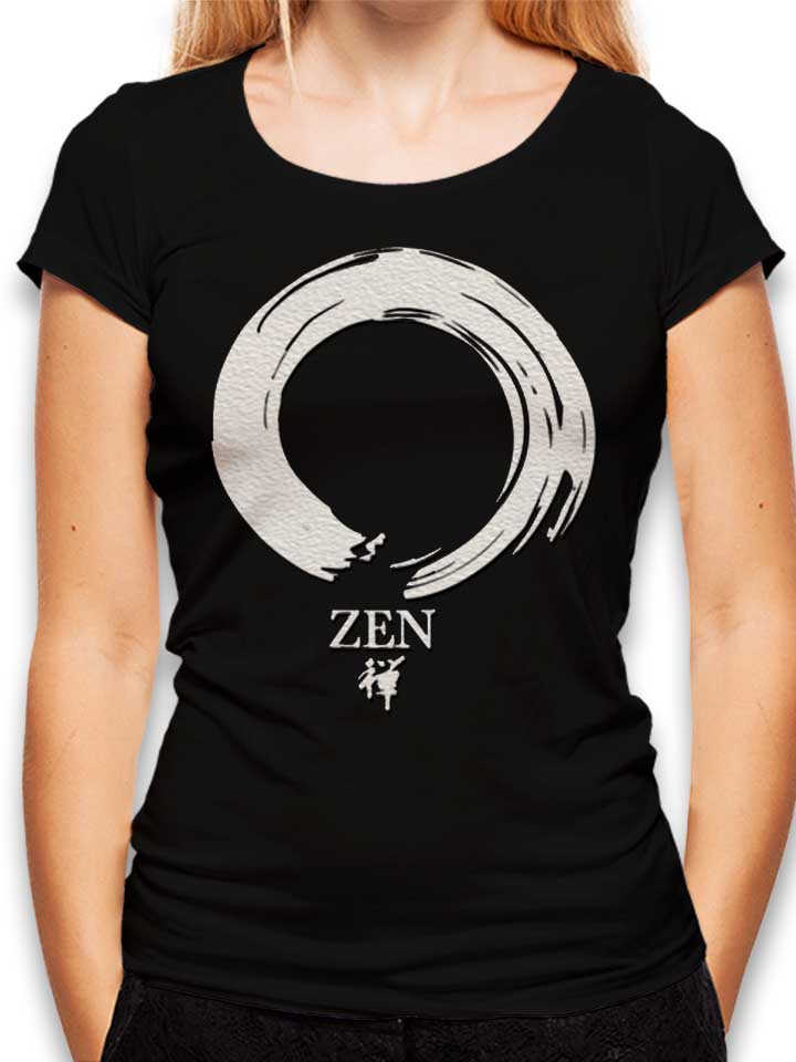 Zen Womens T-Shirt black L