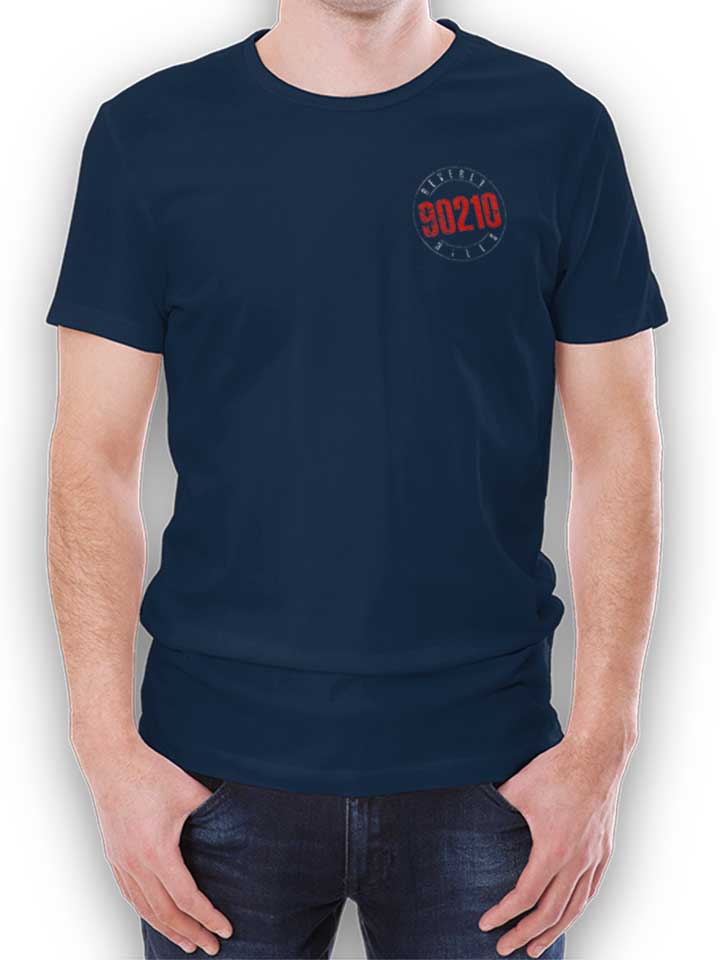 Beverly Hills 90210 Vintage Chest Print Camiseta...