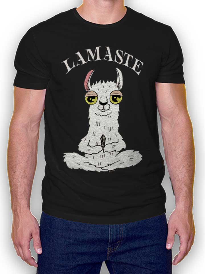 lamaste-t-shirt schwarz 1
