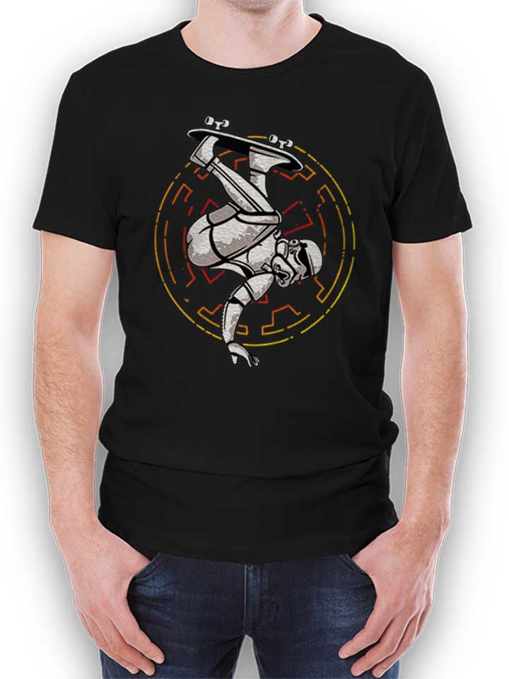 skater-trooper-t-shirt schwarz 1