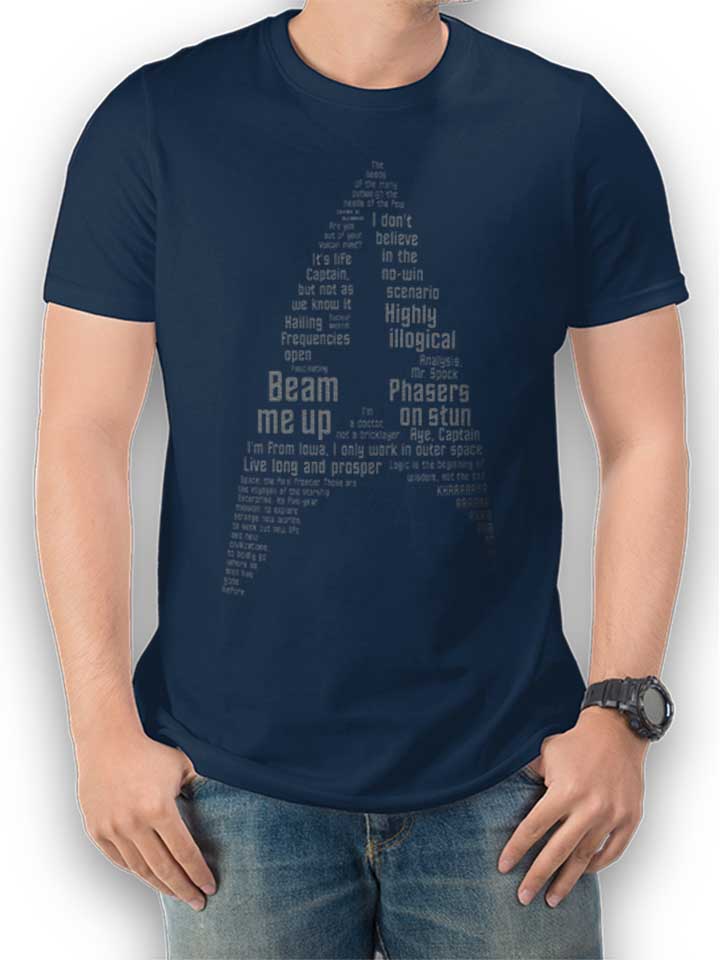 star-trek-quotes-logo-t-shirt dunkelblau 1